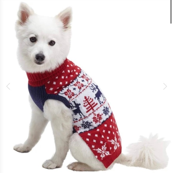 [NWOT] Dog Christmas Sweater - Picture 1 of 7